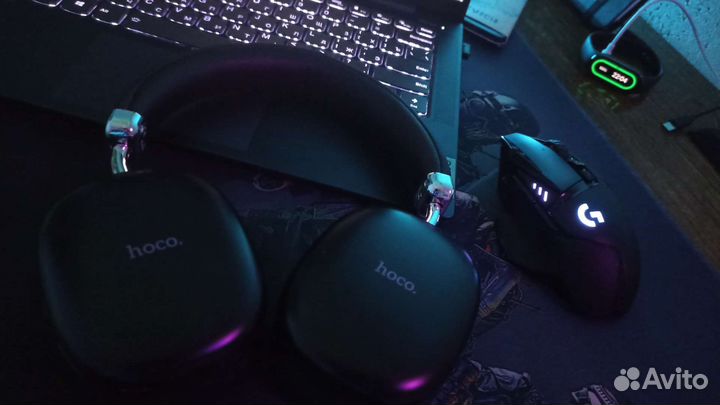 Беспроводные наушники Hoco W35, черный