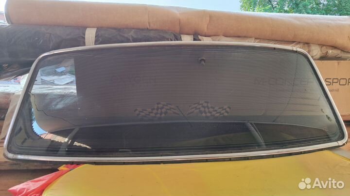 Тогированное заднее стекло на Волгу
