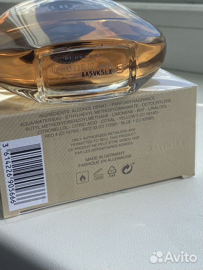 Парфюмерная вода Burberry Women женская