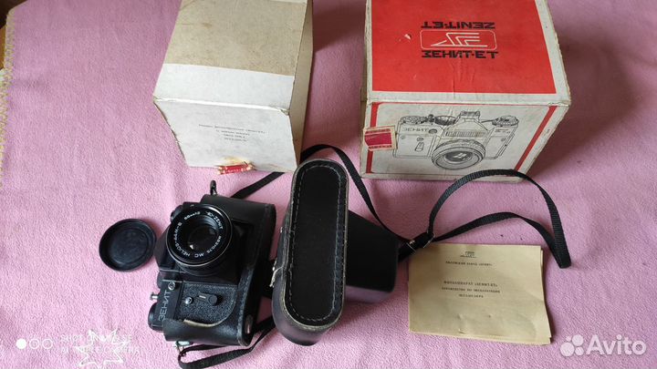 Зеркальный плёночный фотоаппарат Зенит - ет