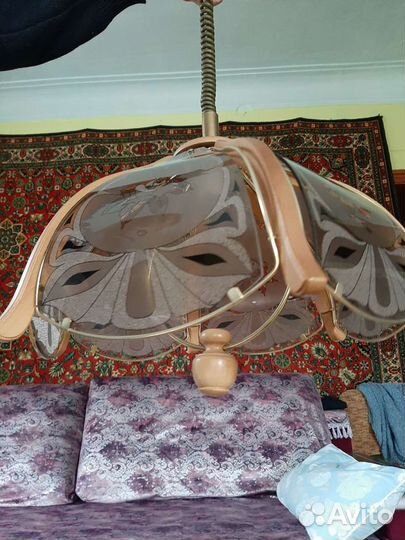 Люстра потолочная, делается выше, ниже