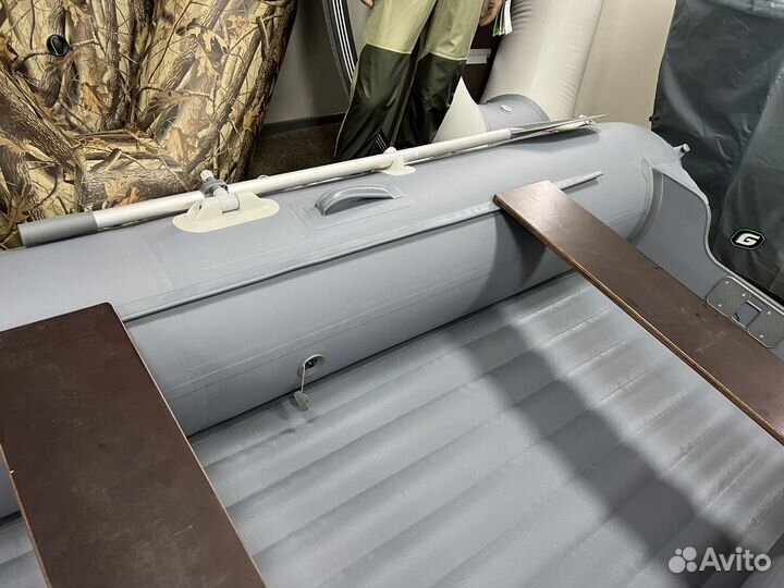 Лодка пвх надувная Gladiator E 350 S с нднд