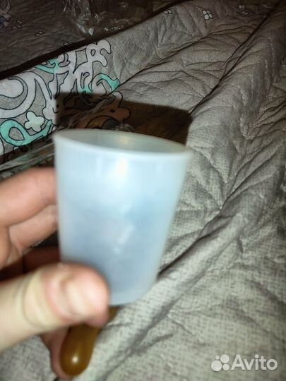 Бутылка для кормления стекл СССР