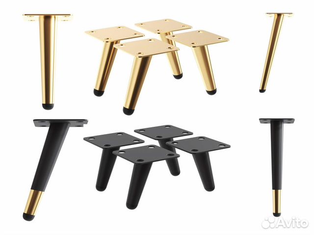 Ножки для мебели (фурнитура) оптом