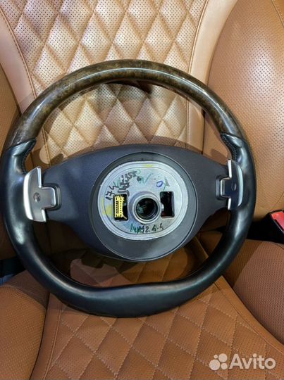 Руль Mercedes S222 комплектный с обогревом