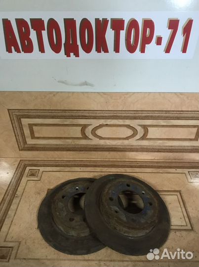 Задние тормозные диски hyundai elantra xd