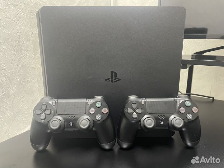 Sony playstation 4 slim 1tb +игры +подписка