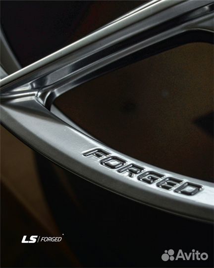 Кованые диски LS Forged R21 на Audi Q7 S8 Touareg