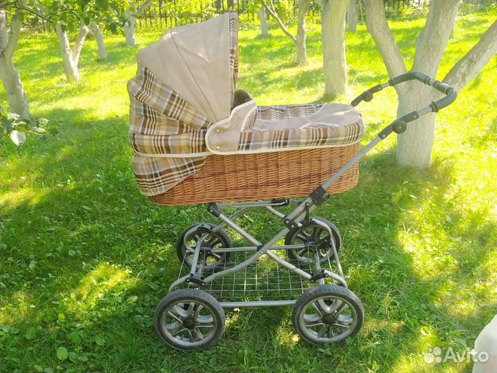 Коляска люлька для новорожденных бу