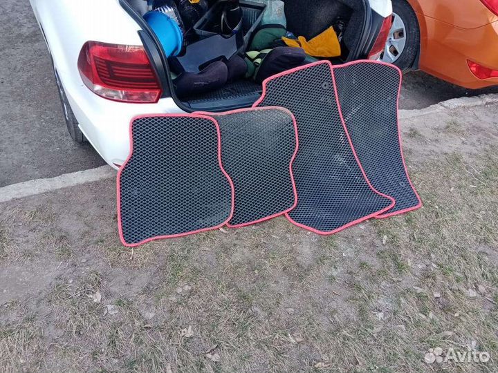 Эва коврики на volkswagen polo