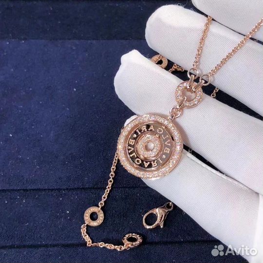 Золотое колье Bulgari 585 проба