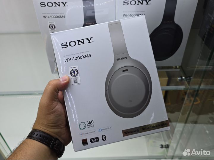 Беспроводные наушники Sony wh1000xm4 black, silver