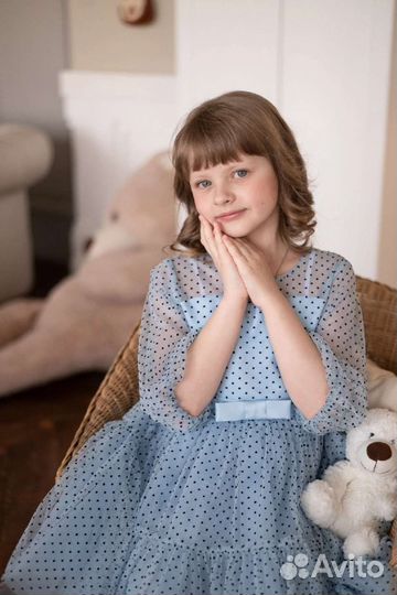 Пышное платье для девочки 116-136