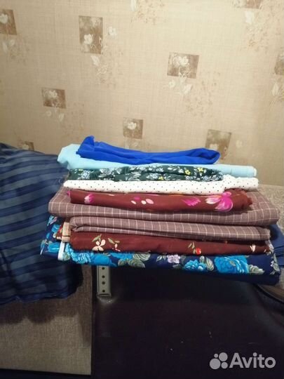 Отрез ткани плащевка и др