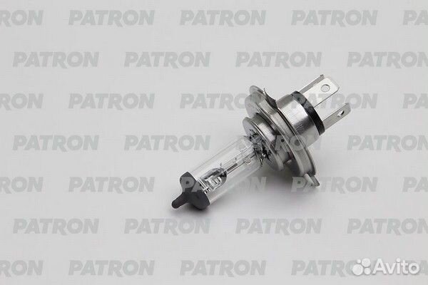 Patron PLH4-60/55 Лампа H4 12V 6055 W P43t-38