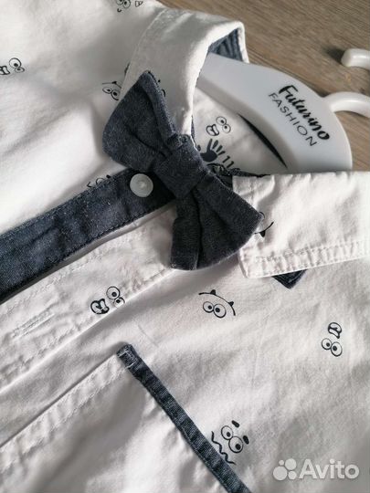 Белая рубашка 116