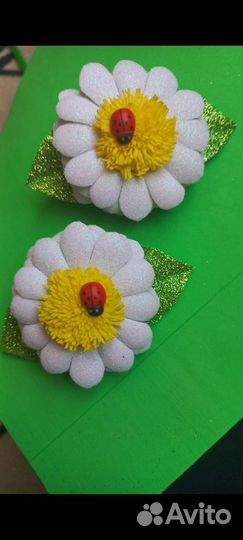 Резинки для волос ручной работы