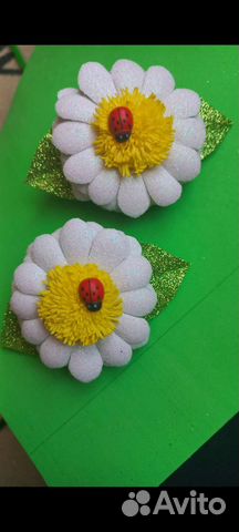 Резинки для волос ручной работы