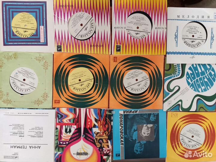 Виниловые пластинки СССР