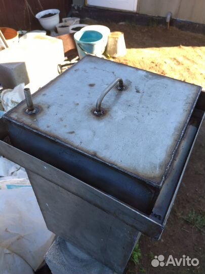 Коптильня из нержавейки бу