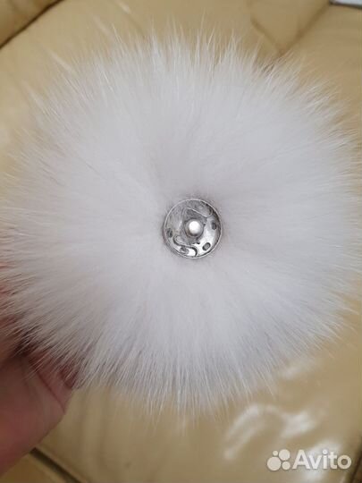 Помпон из натурального меха