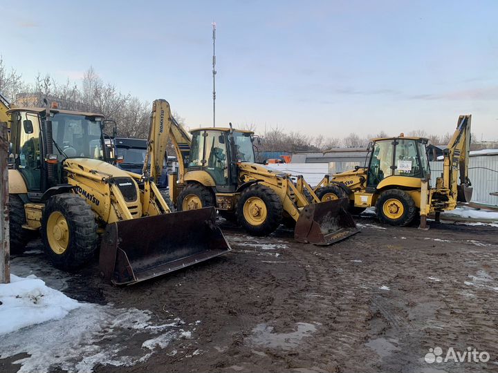 Аренда Эксковатор-Погрузчика Королёв, Пушкино, Мыт