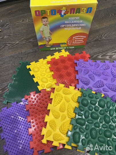 Коврик массажный ортопедический модульный