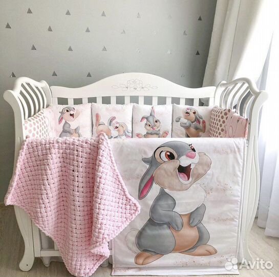 Бортики в детскую кроватку