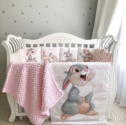 Бортики в детскую кроватку