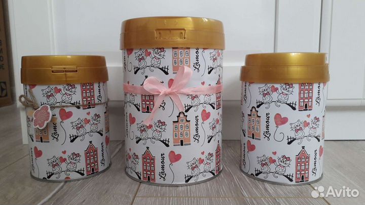 Банки жестяные 400 и 800 гр