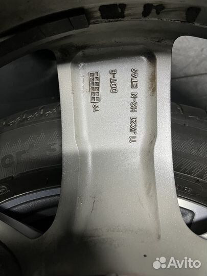 Оригинальные колеса на Mercedes Benz GLE W167 R21