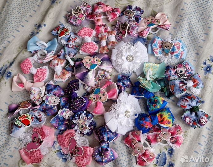 Бантики для волос