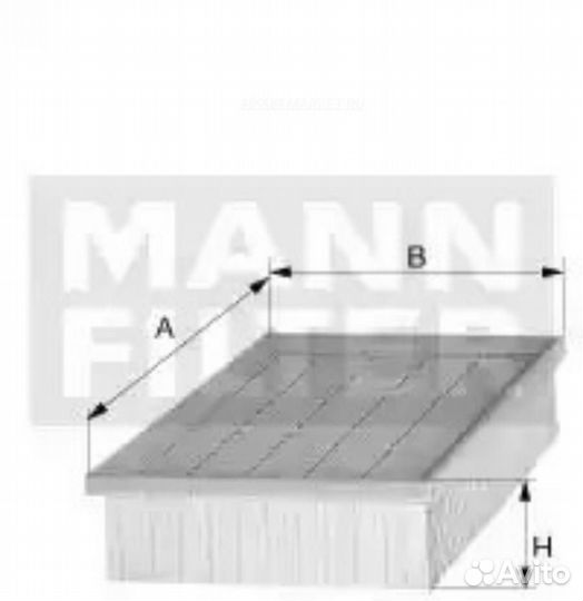 Mann-filter C 28 200 Фильтр воздушный