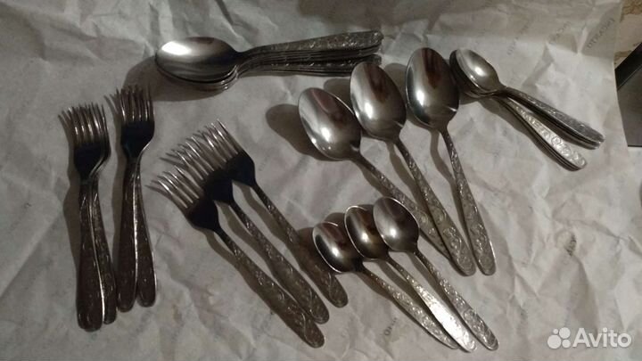 Ложка,вилка,ч.ложечка СССР