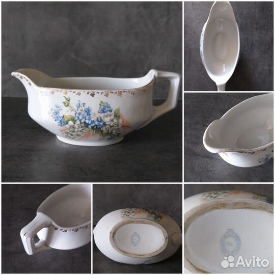 Посуда фаянс фарфор СССР, Конаково, Пролетарий