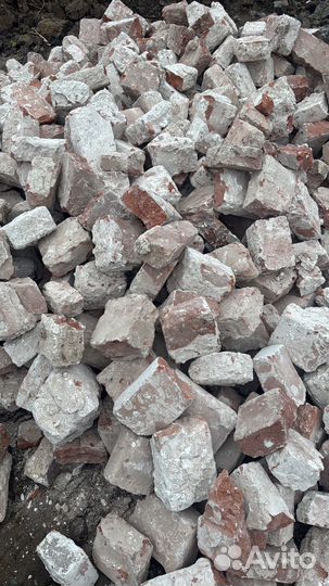 Строительный мусор бой кирпича