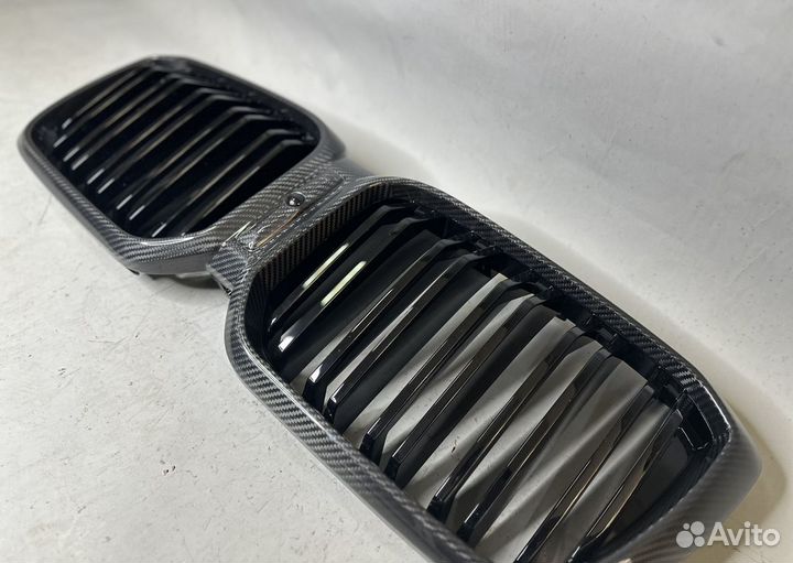 Решетки ноздри BMW X3 G01 X4 G02 lci сухой карбон