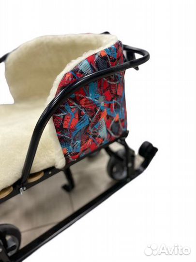 Теплый матрас-сиденье для санок / матрас для санок