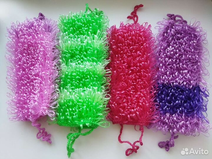 Мочалки ручной работы