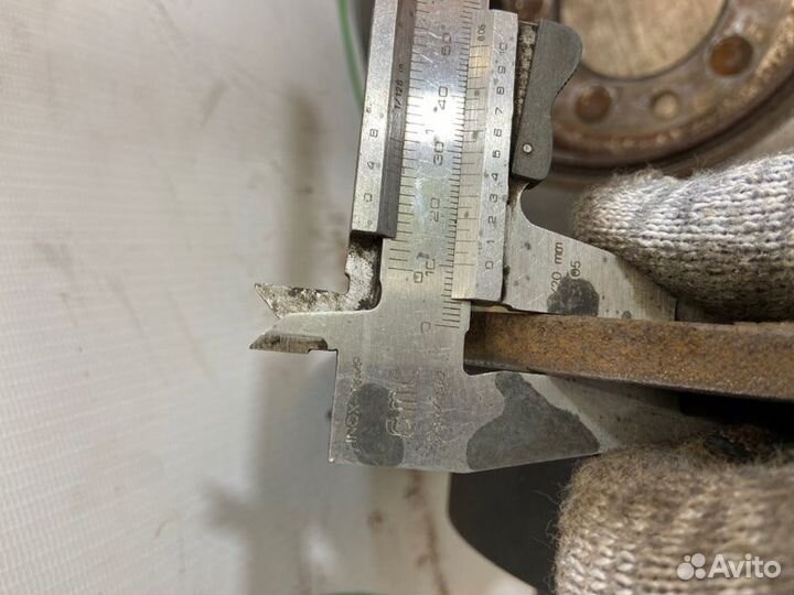 Диск тормозной задний Mitsubishi Lancer 10 CY3A