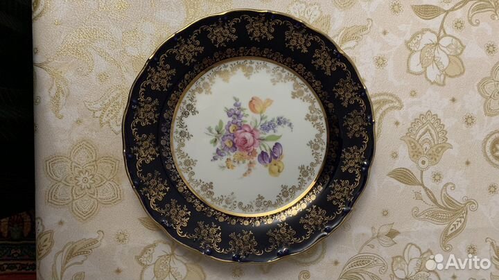 Фарфоровые тарелки чехия