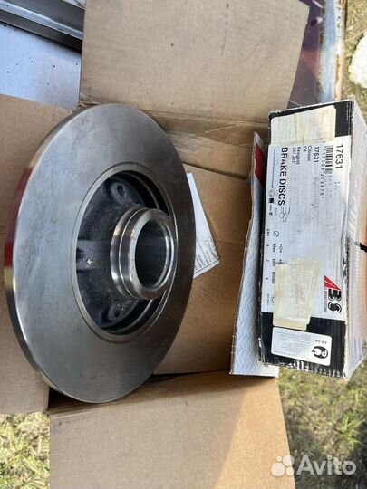 Тормозные диски задние Peugeot, Citroen