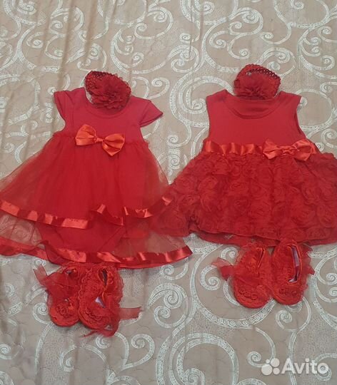 Платье для девочки 74