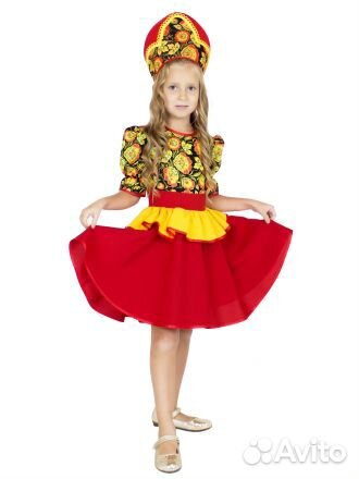 Русский народный костюм для мальчика и девочки