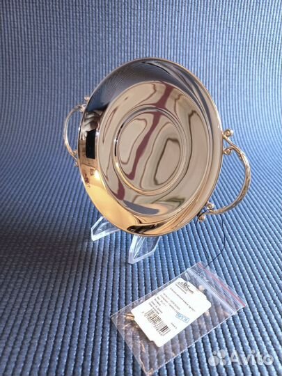 Серебряный подносик-блюдце 925-й пробы Аргента