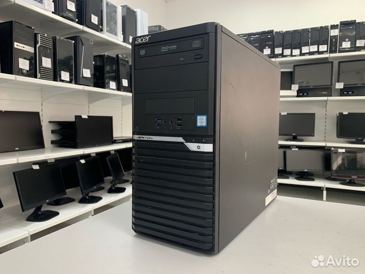 Офисный пк Intel Core i5 6500/ SSD 128Gb/ DDR4 8Gb