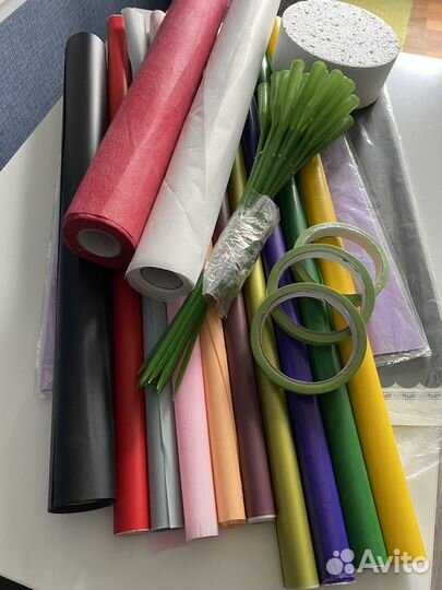 Упаковочная бумага для цветов