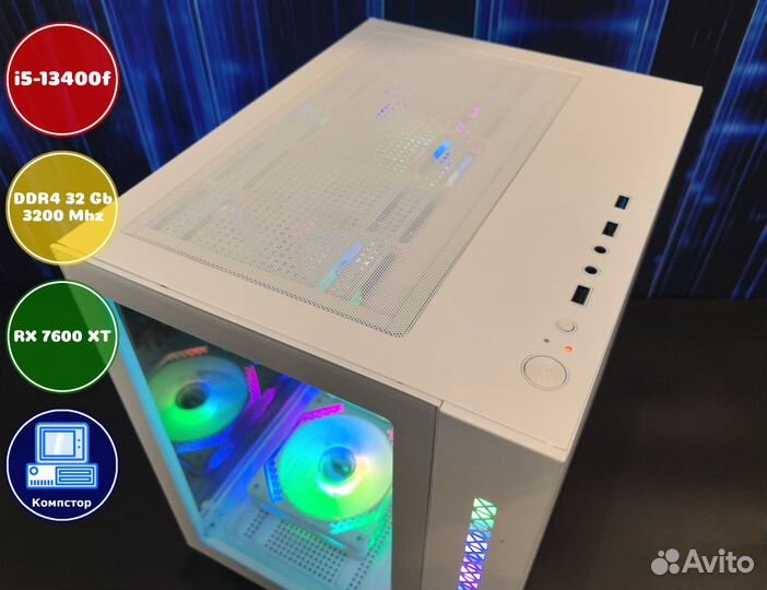 Системник игровой i5-RX7600XT-32DDR4-HSE695803-B760