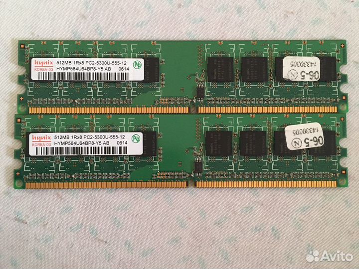 DDR 2 на 1 GB