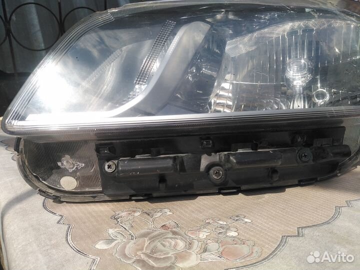 Левая фара на kia rio 3
